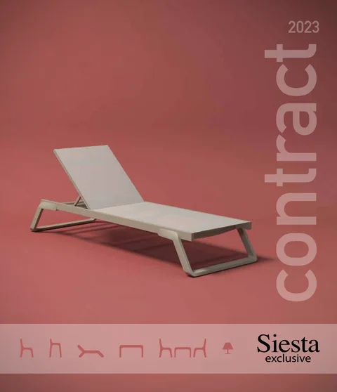 Naslovnica kataloga — siestra contract 2023
